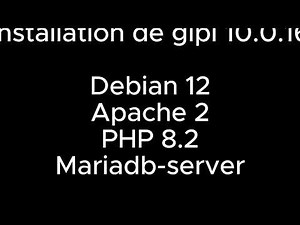Installation glpi sur une Debian 12