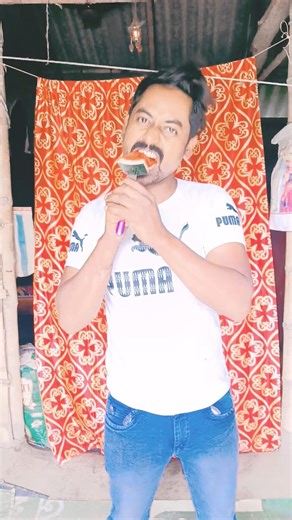 Hanging Big Man Eating Watermelon🌹❣️🥰