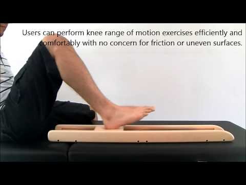 POP - Post Operative Knee Exercise Sliding Board