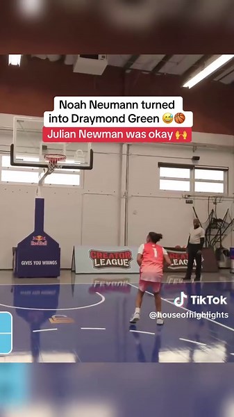 Julian Newman vs Noah Neumann in Basketball Showdown