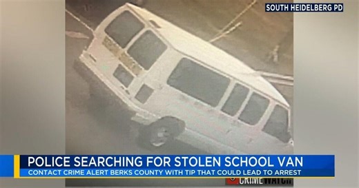 Thieves steal Conrad Weiser school van, police say
