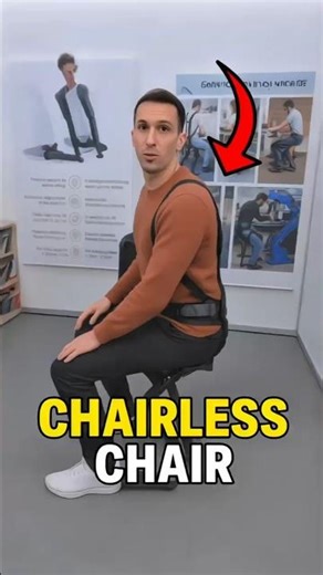 Convenient Chairless Chair 💺