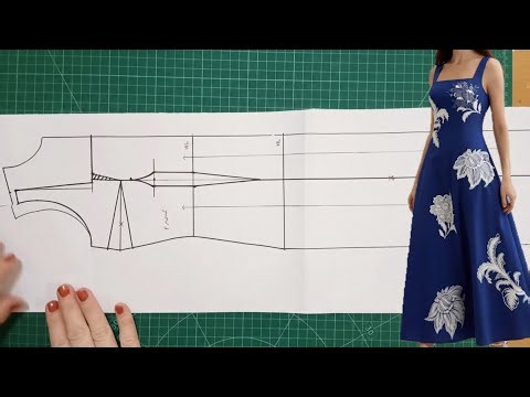 Dress Pattern Making Tutorial: How to Draft a Summer Dress Pattern for Beginners 👗