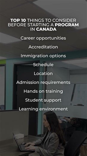 Things to Consider Before Starting a Program in Canada