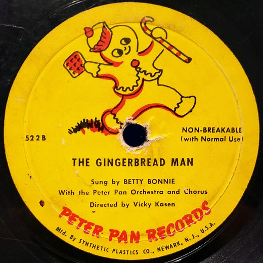 Betty Bonnie With The Peter Pan Orchestra And Chorus - The Gingerbread Man
