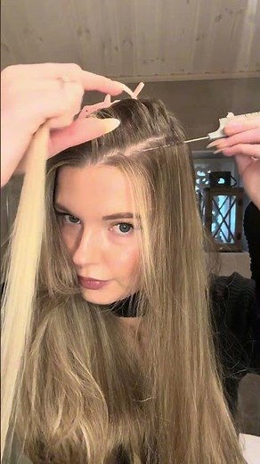 Sätt i tejp extensions