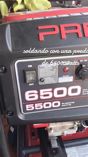 Soldadura con la Predator 6500 Watts: Herramientas y Técnicas