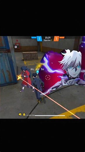 😎Free Fire Madara 🆚 Fushiguro 🔥🤯 #freefire #gtk111 #rylrexliv #tondegamer #shortsfeed #shorts #feed