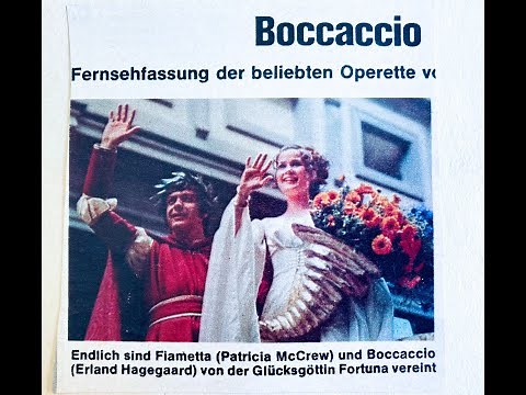 "Boccaccio" (Franz von Suppé), complete. The last operetta from me? Maybe? We'll see.