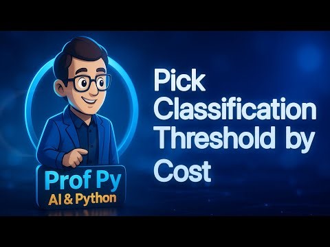 ML Classification Threshold Tuning: Pick by Cost