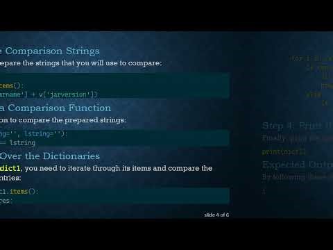 Resolving the KeyError in Python: Comparing and Updating Dictionary Values