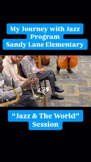 “Jazz & The World” My Journey with Jazz Program Sandy Lane Elementary Clearwater Fall 2025 Thank you for supporting Clearwater Jazz Holiday! Follow the link in our bio to explore CJH Education & Outreach or for a “CJH Quick Look” at how these programs make a difference. #clearwaterjazz #CJHOutreach #jazz #myjourneywithjazz #historyofjazz #jazzeducation #jazzperformance #jazzappreciation #musiceducation #celebrate #tradition #inspire #community | Clearwater Jazz Holiday | Facebook