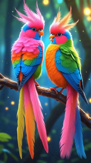 beautiful Amazon forest Birds parrots#shorts
