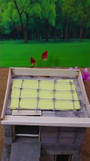 Building a Cozy Mini House! 🏡✨ So Satisfying #miniature #diy