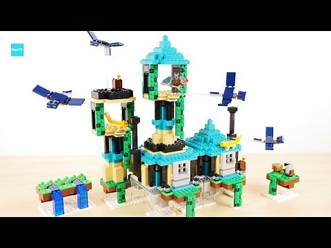 LEGO Minecraft The Sky Tower 21173 Speed Build & Review