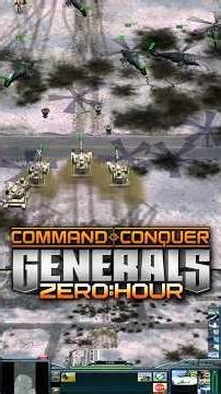 "Unit lost" - USA in Snowy Drought V4 / Generals: ZH (community patch) in 4K 60 FPS