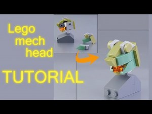 Lego mech head TUTORIAL