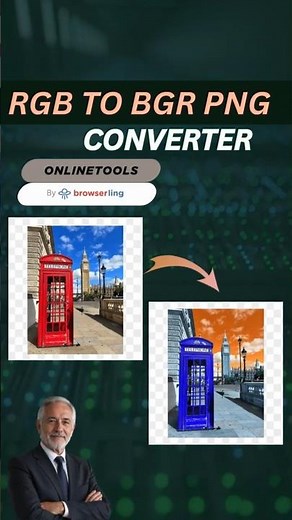How to Convert RGB PNG to BGR PNG in Just One Click #tipsandtricks #onlinetools