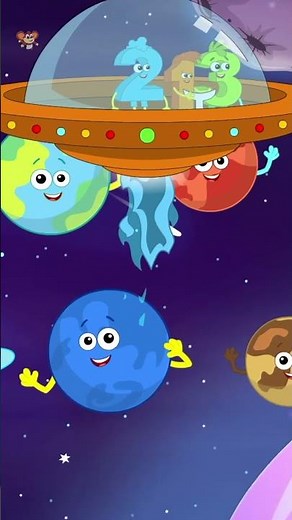 The Planets Song #shorts #learnplanets #solarsystem #preschool