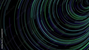 looping circle Geometric lines. Seamless lines with and stripes circling. Futuristic animation for titles or logo.Futuristic topographic digital HUD.Digital Sci Fi cyberspace.Cyberpunk