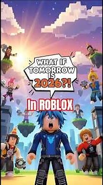 What If Tomorrow Is 2026 in Roblox?! 😱 #roblox #robolol