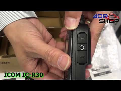 ICOM IC-R30 Digital and Analog Wideband Communications Receiver