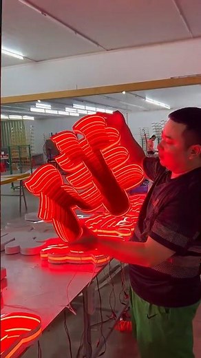 The ultimate glowing 3D infinity sign design! 🔥💡#3dled #infinitymirror #ledsignboard #shorts #reels
