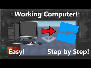 How to make WORKING COMPUTER in ROBLOX Studio | Easy | Step by step