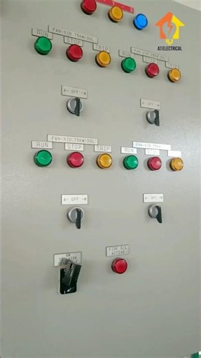 Fire Exhaust Fan Panel 🔥#ajelectrical