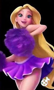 Cheerleader Rapunzel