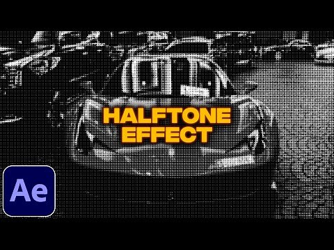 Halftone Effect Tutorial in After Effects | No Plugins