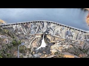 "Reflections Mural" on Wellington Dam - Collie - Western Australia