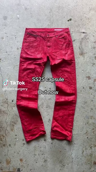 Available on our Plick. For international orders dm to inquire! #fabricsurgery #reworked #upcyled