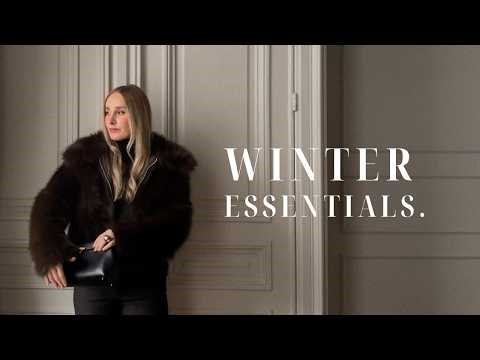 5 EFFORTLESS WINTER OUTFITS | MODERN MINIMALIST LOOKBOOK ( AESTHER EKME & NUXE )