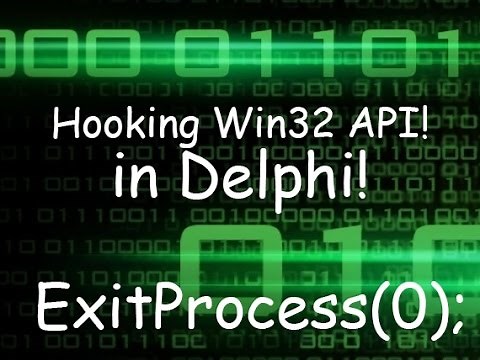 {Delphi Programming} Hooking a Win32 API~! [Delphi Detours Library]