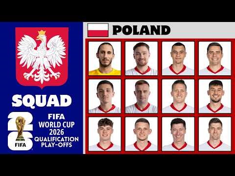 Poland Squad For March 2026 | Poland Squad For FIFA World Cup Qualification Play-offs