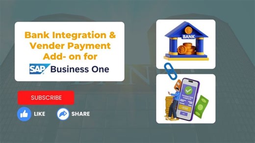 Bank Integration Vendor Payment Add-on for SAP Business One | Automated Payments Solution | Kabeer Consulting Inc
