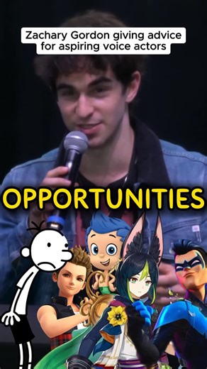 Zach Gordon on Instagram: "Advice for fellow Voice Actors 🔥 #advice #voiceover #batwheels #nightwing #genshinimpact #tighnari #bubbleguppies #gil #starwarsrebels #kingdomhearts #actor #fyp #viral"