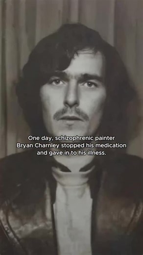 Rose In History on Instagram: "Bryan Charnley experienced a nervous breakdown at a young age and was later diagnosed with paranoid schizophrenia. This condition brought immense struggles throughout his life. The artist decided to express his inner turmoil through painting. In April 1991, he began his project titled “Self Portrait Series.” During this period, he gradually reduced his medication, attempting to capture images that could convey the very essence of his illness. Each painting reflecte