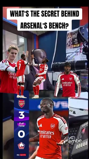 Arsenal bench secret explained: Post-match analysis