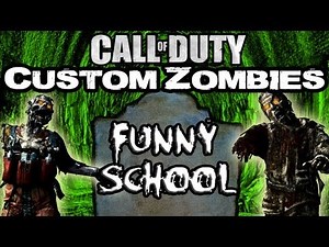 FUNNY SCHOOL [Part 2] ★ Call of Duty Zombies (Zombie Games)