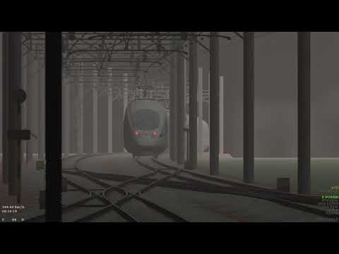 OpenBVE Indonesia || Kereta Cepat China CRH