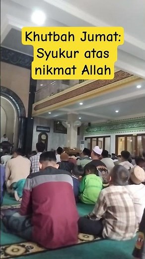 Friday Sermon: Gratitude for Allah's Blessings