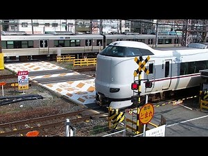 踏み切り- The Worst Railway Crossing in Japan ! 40 min. closed !!!
