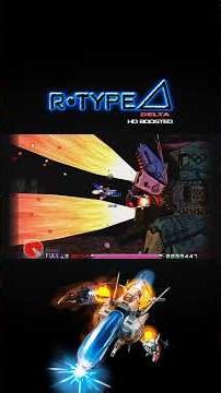 R-Type Delta: HD Boosted First Boss Fast Kill With R9 #RtypeDelta #Shorts