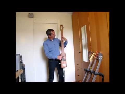Homemade Electric Upright Bass