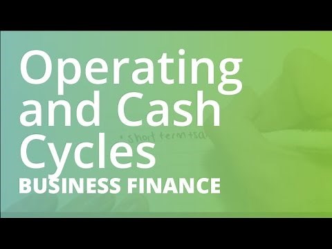 Operating and Cash Cycles | Business Finance (FINC101)