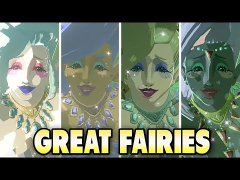 🧚‍♀️ ALL 4 GREAT FAIRIES & Where To Find Them in The Legend of Zelda Tears of the Kingdom!