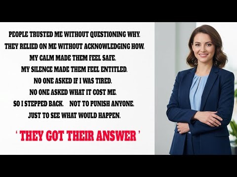 I Was Easy to Live With — That’s Why They Never Notic.