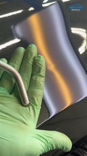 Two-Step Dent Repair — Glue Pull & Rod Finish